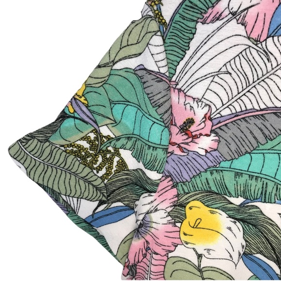 Apt.9 Floral Print Ruffle Bottom Dress Size XXL - Picture 8 of 16